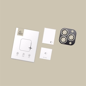 Tech-Protect Camring Fit+ kamerasuoja iPhone 14 Pro / Max / 15 Pro / Max / 16 Pro / Max / 17 Pro / Max:lle - Hopeinen