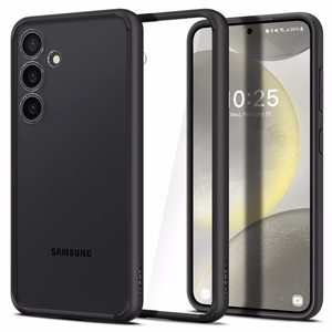 Spigen Ultra Hybrid suojakuori Samsung Galaxy S24:lle matta musta