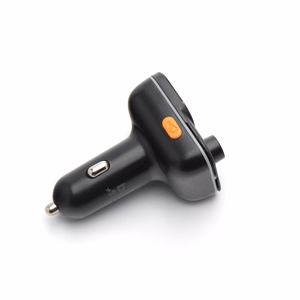 Musta Blue Star Wave L3 -autolähetin RGB-koristevalaistuksella, 1 × USB-C, 2 × USB, 20 W