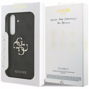 Guess Big 4G Classic Logo case for Samsung Galaxy S25 FE - black