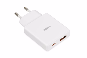 iBox ILUC43W mobiililaitteiden laturi universaali valkoinen AC