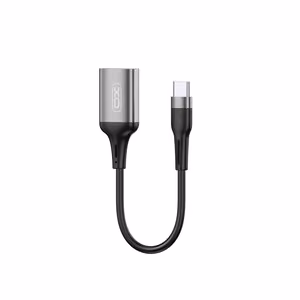 XO OTG-adapteri NB201 USB - USB-C, musta