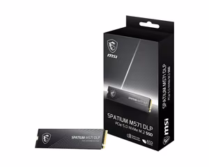 MSI SPATIUM M571 DLP PCIe 5.0 NVMe M.2 4TB internal SSD 3D NAND