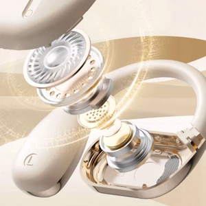 Bluetooth handsfree Dudao U17Max valkoinen (Bluetooth 5.3)