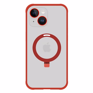 Tel Protect Magical Magsafe Stand Suojakuori iPhone 13:lle punainen