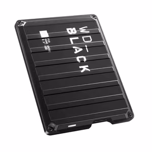 Western Digital P10 Game Drive ulkoinen kiintolevy 2TB, USB 3.2, musta WDBA2W0020BBK-WES1