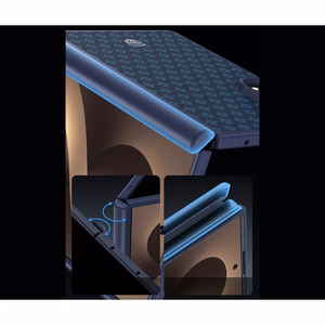 Benks Magnetic Armor Grid Pro Grand Combo -suojakuori Samsung Galaxy Z Fold 8:lle, sininen (C.K.FL.SA.BE.C060)
