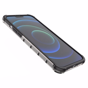 Honeycomb Asia panssari kansi TPU puskuri iPhone 13 Pro Max vihreä