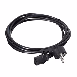 Savio CL-146 Power Cable Schuko IEC C13 3m Black