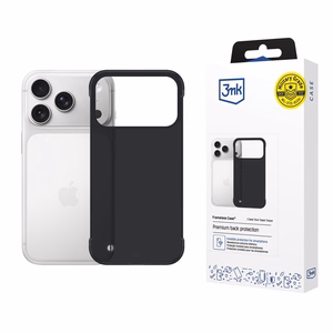 3mk Just20g Matt Case Apple iPhone 17 Pro:lle - Matta musta