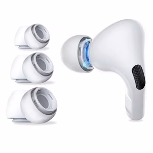 Tech-Protect korvatyynyt AirPods Pro 1 / 2 koissa S / M / L - valkoinen (3 kpl)