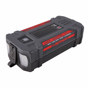 Lokithor J401 apukäynnistin / booster 2500A + varavirtalähde 20000mAh + taskulamppu, 4-in-1 laite