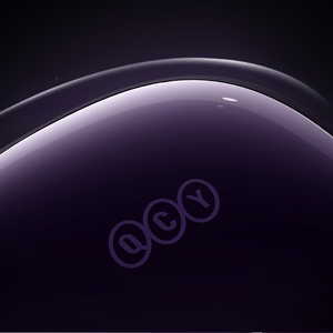 QCY T13X in-ear -kuulokkeet ENC IPX5 Bluetooth 5.3 - violetti