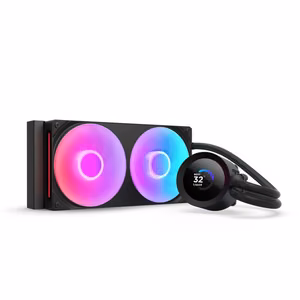 NZXT Kraken Plus RGB 240 prosessori all-in-one nestejäähdytin 12 cm musta