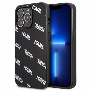 Karl Lagerfeld Allover kotelo iPhone 13 Pro / iPhone 13 - musta