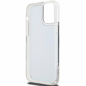 DKNY Liquid Glitter Big Logo Suojakuori iPhone 12 Pro/12:lle - musta