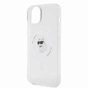 Karl Lagerfeld Suojakuori iPhone 15 Plus 6,7 KLHMP15MHFCCNOT läpinäkyvä HC MagSafe IML C