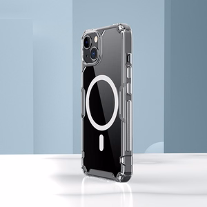 Nillkin Nature Pro -panssarikotelo MagSafe iPhone 15 Plus - valkoinen