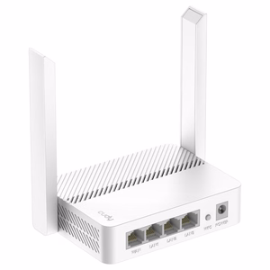 Cudy WR1200E langaton reititin Fast Ethernet kaksitaajuus 2,4 GHz/5 GHz valkoinen