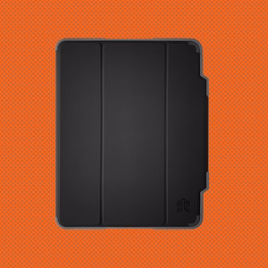 STM Dux Plus - kestävä suojakuori iPad 11" (2025) / 10.9" (2022) MIL-STD-810G Apple Pencil -pidikkeellä (musta) EDU/COM-versio