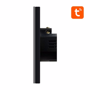 Älykäs valokytkin ZigBee Avatto ZTS02-EU-B2 2-tie TUYA (musta)