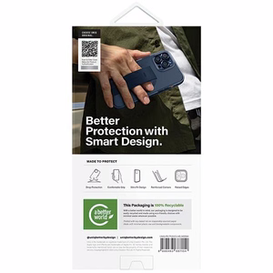Uniq Heldro Mag Magclick latauskotelo iPhone 15 Pro Max - musta
