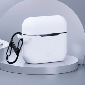 3mk Silikoninen AirPods-suojakuori AirPods Pro 3 -laitteelle - valkoinen