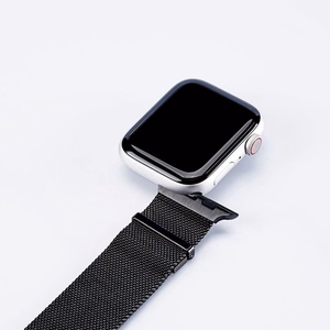 Dux Ducis Milanese Series ranneke Apple Watch 42 / 44 / 45 / 49 mm:lle musta