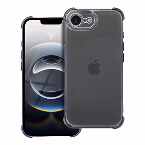Suojakuori iPhone 16e (SE 4 2025) / 17e:lle Antishock Electro musta