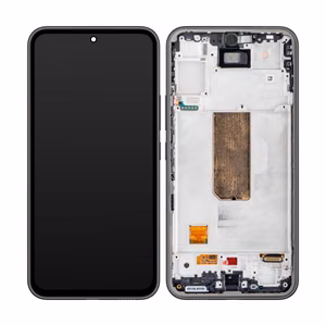 Alkuperäinen LCD-näyttö Samsung A546 A54 5G kosketusnäytöllä ja kehyksellä, upea grafiitinharmaa (huoltopakkaus)