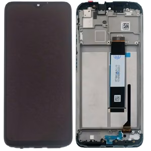 LCD-näyttö Xiaomi Redmi 9T/Redmi Note 9 4G 2021/Poco M3 kosketusnäytöllä kehyksellä musta ORG