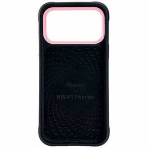 Nimmy Glasses Cool Cat Suojakuori iPhone 17 Pro:lle - Musta