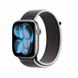 Crong Nylon Apple Watch sport band, 44/45/46/49 mm, Midnight Run