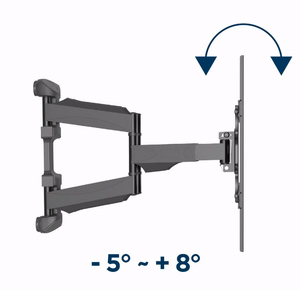 Gembird WM-75ST-01 TV mount/stand 190.5 cm (75") Black