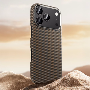 Benks Magneettinen Armor Tint Kevlar 1000D (0069) iPhone 17 Pro:lle kultainen