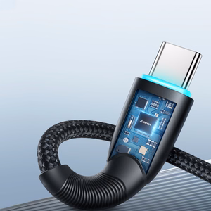 Joyroom Starry Series SA32-AC3 3A USB-A / USB-C kaapeli 1m - musta