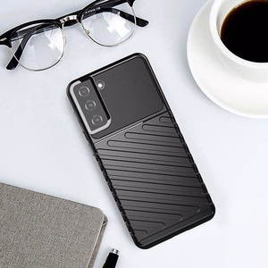 Thunder Case joustava panssarisuojus Samsung Galaxy S22 + (S22 Plus) sininen