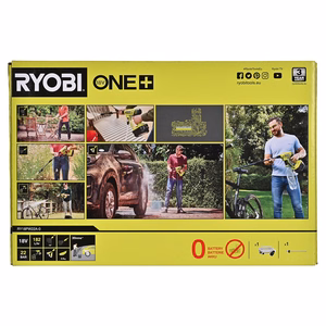 Ryobi 18V ONE+ RY18PW22A-0 – akkupainepesuri