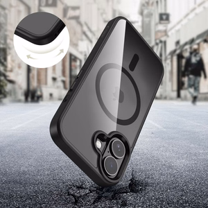 Tech-Protect MagMat MagSafe Suojakuori iPhone 17:lle - Kirkas musta