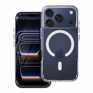 ROAR Suojakuori SLIM DEFENDER yhteensopiva MagSafe iPhone 17 Pro Max:lle läpinäkyvä