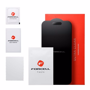 Karkaistu lasi iPhone 14 PRO:lle Forcell Matt Glass musta