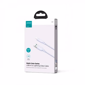 USB-kaapeli Joyroom SA34-AL3 violetti Lightning 100cm