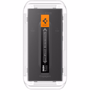 Spigen Glas.tR EZ Fit karkaistu suojalasi Samsung Galaxy S24 Ultra -puhelimelle, 2 kpl