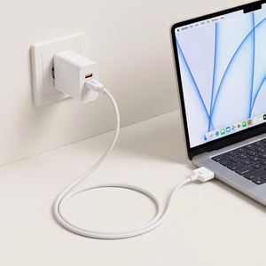 Tech-Protect MMC01 Ultraboost USB-C / MagSafe 3 140W 300cm kaapeli mallille MacBook, valkoinen