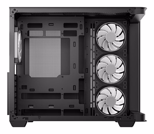 DeepCool CG530U 4F – mid-tower computer case, black