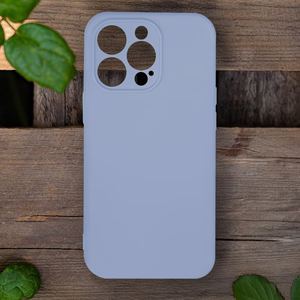 Silikoninen Suojakuori iPhone 17 Air 6,6 tuumalle vaaleansininen