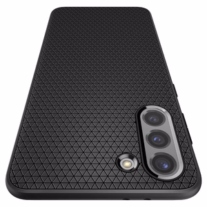 Spigen Liquid Air kotelo Samsung Galaxy S21 - Matta musta