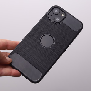 Yksinkertainen musta suojakuori Huawei P8 Lite 2017 / Huawei P9 Lite 2017