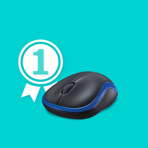 Langaton hiiri Logitech 2,4G 1000 dpi M185 sininen