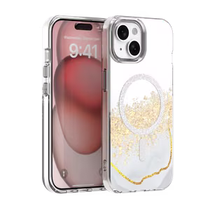 Epoxy Mag suojakuori iPhone 15 6,1" valkoinen
